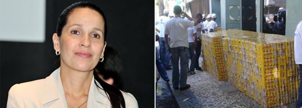 A Prefeitura de Salvador apreendeu 4.825 caixas de cerveja de marcas 'não autorizadas' para serem vendidas por ambulantes no primeiro dia de Carnaval; parte do trabalho dos fiscais da Secretaria da Ordem Pública (Semop) é garantir que só produtos das marcas patrocinadoras sejam comercializados na festa; única cervejaria habilitada para comercialização é a Itaipava; segundo a titular da Semop, Rosemma Maluf, trabalho de conscientização dos ambulantes teve como resultado "poucos casos" de apreensão de materiais (Foto: Romulo Faro) A Prefeitura de Salvador apreendeu 4.825 caixas de cerveja de marcas 'não autorizadas' para serem vendidas por ambulantes no primeiro dia de Carnaval; parte do trabalho dos fiscais da Secretaria da Ordem Pública (Semop) é garantir que só produtos das marcas patrocinadoras sejam comercializados na festa; única cervejaria habilitada para comercialização é a Itaipava; segundo a titular da Semop, Rosemma Maluf, trabalho de conscientização dos ambulantes teve como resultado "poucos casos" de apreensão de materiais