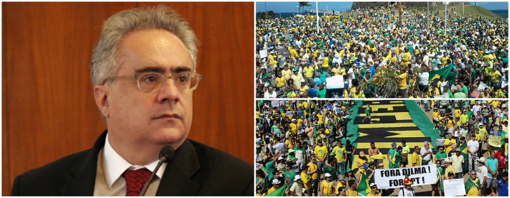 O jornalista Luis Nassif afirma que neste domingo (16) "encerra-se oficialmente um ciclo político no país: o da intolerância"; "Multidões ainda sairão às ruas como renas amestradas. Baterão panelas atrás do impeachment e cabeças atrás de ideias. E não terão nem uma, nem outra. Gradativamente a grande besta será recolhida de volta à jaula pela ação combinada de lideranças políticas efetivas de ambos os lados, grupos econômicos e grupos de mídia", afirma; "No final da tarde, quando a passeata terminar e a besta, as panelas e o ódio forem recolhidos, começará o duro reencontro do país consigo mesmo" (Foto: Valter Lima) O jornalista Luis Nassif afirma que neste domingo (16) "encerra-se oficialmente um ciclo político no país: o da intolerância"; "Multidões ainda sairão às ruas como renas amestradas. Baterão panelas atrás do impeachment e cabeças atrás de ideias. E não terão nem uma, nem outra. Gradativamente a grande besta será recolhida de volta à jaula pela ação combinada de lideranças políticas efetivas de ambos os lados, grupos econômicos e grupos de mídia", afirma; "No final da tarde, quando a passeata terminar e a besta, as panelas e o ódio forem recolhidos, começará o duro reencontro do país consigo mesmo"