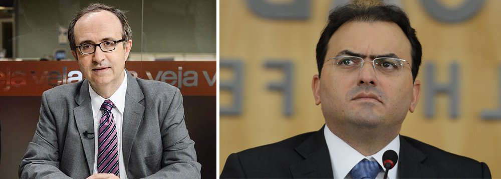 O blogueiro neocon Reinaldo Azevedo disparou acusações falsas contra Marcus Vinícius Coêlho, presidente da OAB, que é um dos potenciais nomes para a vaga de Joaquim Barbosa no STF; entre elas, a de que ele deveria explicações ao Conselho Nacional de Justiça; certidões expedidas pelo CNJ revelam que Marcus Vinicius Coelho não responde a nenhum processo; trata-se apenas de mais uma tentativa de interferir na Justiça e intimidar o Senado, a quem cabe chancelar ou não escolhas da presidência da República (Foto: Leonardo Attuch) O blogueiro neocon Reinaldo Azevedo disparou acusações falsas contra Marcus Vinícius Coêlho, presidente da OAB, que é um dos potenciais nomes para a vaga de Joaquim Barbosa no STF; entre elas, a de que ele deveria explicações ao Conselho Nacional de Justiça; certidões expedidas pelo CNJ revelam que Marcus Vinicius Coelho não responde a nenhum processo; trata-se apenas de mais uma tentativa de interferir na Justiça e intimidar o Senado, a quem cabe chancelar ou não escolhas da presidência da República