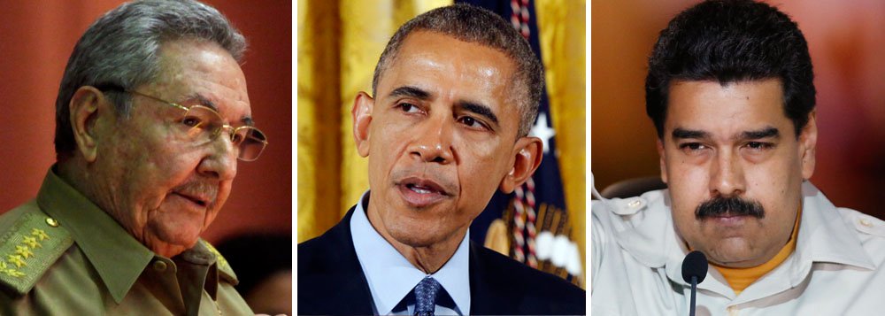 O governo cubano classificou como arbitrária e agressiva a lei aprovada pelo presidente dos EUA, Barack Obama, que considera a Venezuela uma ameaça à segurança nacional, além de estabelecer uma série de sanções contra funcionários e autoridades daquele país; o comunicado de Cuba é o primeiro em tom mais agressivo desde que os dois países reataram relações no final do ano passado, após meio século de afastamento. (Foto: Paulo Emílio) O governo cubano classificou como arbitrária e agressiva a lei aprovada pelo presidente dos EUA, Barack Obama, que considera a Venezuela uma ameaça à segurança nacional, além de estabelecer uma série de sanções contra funcionários e autoridades daquele país; o comunicado de Cuba é o primeiro em tom mais agressivo desde que os dois países reataram relações no final do ano passado, após meio século de afastamento.