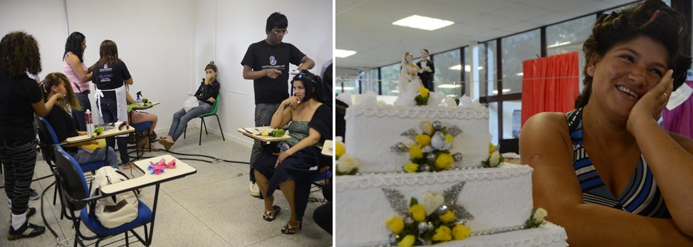 Esta é a oitava edição do casamento coletivo, promovido desde 2012. Ao todo, 441 casais já disseram o tão esperado sim, ajudados pelo projeto Alma Gêmea. O subsecretário Mario Gil informou que existe uma fila com cerca de 500 casais e que aumenta a cada cerimônia, inclusive com casais homoafetivos à espera de oficializar a união (Foto: Leonardo Attuch) Esta é a oitava edição do casamento coletivo, promovido desde 2012. Ao todo, 441 casais já disseram o tão esperado sim, ajudados pelo projeto Alma Gêmea. O subsecretário Mario Gil informou que existe uma fila com cerca de 500 casais e que aumenta a cada cerimônia, inclusive com casais homoafetivos à espera de oficializar a união