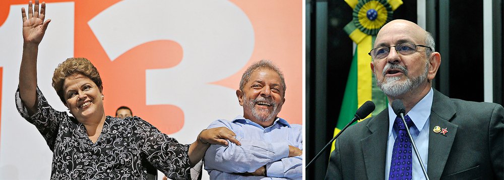 Senador Donizeti Nogueira (PT) rebateu nesta quinta-feira, 26, na tribuna do Senado, declarações do senador Ataídes Oliveira (PSDB), que disse nessa quinta-feira, 25, que o ex-presidente Lula e a presidente Dilma Rousseff “deram uma capotada da economia”; “Se o presidente Lula deu uma capotada na economia, foi a que tirou o PIB brasileiro de US$ 504 bilhões para levar para a casa dos US$ 2 trilhões. Então foi uma boa capotada porque caímos para frente”, ironizou; senador petista disse que há uma tentativa de indução da população a um cenário de crise (Foto: Aquiles Lins) Senador Donizeti Nogueira (PT) rebateu nesta quinta-feira, 26, na tribuna do Senado, declarações do senador Ataídes Oliveira (PSDB), que disse nessa quinta-feira, 25, que o ex-presidente Lula e a presidente Dilma Rousseff “deram uma capotada da economia”; “Se o presidente Lula deu uma capotada na economia, foi a que tirou o PIB brasileiro de US$ 504 bilhões para levar para a casa dos US$ 2 trilhões. Então foi uma boa capotada porque caímos para frente”, ironizou; senador petista disse que há uma tentativa de indução da população a um cenário de crise