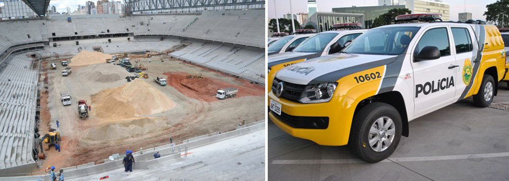 Governo municipal está preparando uma grande operação para garantir a segurança durante os quatro dias de jogos da Copa do Mundo na capital. A ação para evitar incidentes contará com oito mil homens da Polícia Militar nas ruas, quatro mil das Forças Armadas, e contará com um investimento de R$ 100 milhões para blindar as partidas do Mundial (Foto: Voney Malta) Governo municipal está preparando uma grande operação para garantir a segurança durante os quatro dias de jogos da Copa do Mundo na capital. A ação para evitar incidentes contará com oito mil homens da Polícia Militar nas ruas, quatro mil das Forças Armadas, e contará com um investimento de R$ 100 milhões para blindar as partidas do Mundial