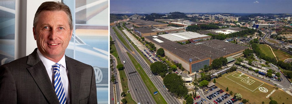 Presidente da Volkswagen no Brasil, David Powels, disse não vislumbrar grande melhora das vendas nos próximos anos e projetou uma recuperação bastante lenta do mercado; ele confirmou que a montadora terá de desativar o terceiro turno de produção em seu parque industrial no ABC paulista, onde monta os modelos Gol, Saveiro e, em breve, o sedã Jetta; "Não há possibilidade de continuar assim", afirmou (Foto: Roberta Namour) Presidente da Volkswagen no Brasil, David Powels, disse não vislumbrar grande melhora das vendas nos próximos anos e projetou uma recuperação bastante lenta do mercado; ele confirmou que a montadora terá de desativar o terceiro turno de produção em seu parque industrial no ABC paulista, onde monta os modelos Gol, Saveiro e, em breve, o sedã Jetta; "Não há possibilidade de continuar assim", afirmou