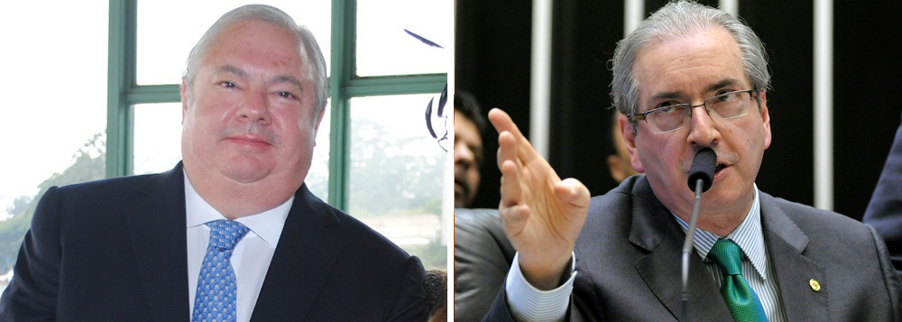 Consultor Júlio Camargo, que prestava serviços às empresas Toyo Setal e Camargo Corrêa, disse nesta quinta-feira em depoimento à Justiça Federal no âmbito da Lava Jato que foi pressionado pelo presidente da Câmara, Eduardo Cunha (PMDB-RJ), a pagar US$ 10 milhões em propinas para viabilizar dois contratos de navios-sonda assinados pela Petrobras; segundo o delator, Cunha pediu US$ 5 milhões pessoalmente a ele; peemedebista negou as acusações e chamou o delator de "mentiroso"; o delator disse não ter revelado o fato antes por temer represálias às empresas que representava ou mesmo à sua família e a si próprio (Foto: Paulo Emílio) Consultor Júlio Camargo, que prestava serviços às empresas Toyo Setal e Camargo Corrêa, disse nesta quinta-feira em depoimento à Justiça Federal no âmbito da Lava Jato que foi pressionado pelo presidente da Câmara, Eduardo Cunha (PMDB-RJ), a pagar US$ 10 milhões em propinas para viabilizar dois contratos de navios-sonda assinados pela Petrobras; segundo o delator, Cunha pediu US$ 5 milhões pessoalmente a ele; peemedebista negou as acusações e chamou o delator de "mentiroso"; o delator disse não ter revelado o fato antes por temer represálias às empresas que representava ou mesmo à sua família e a si próprio