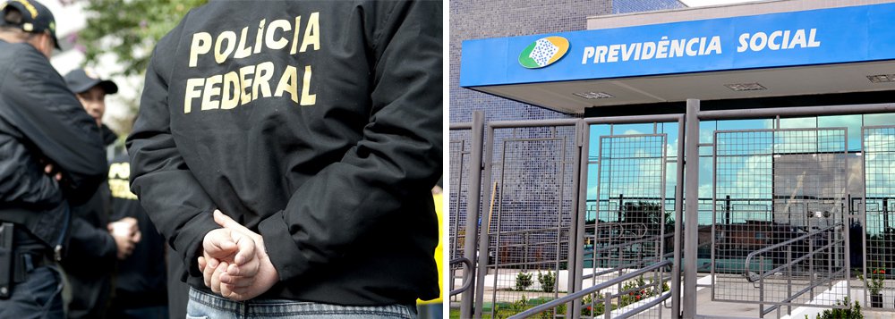 Operação do núcleo da Força-Tarefa Previdenciária, composta pela Polícia Federal, Ministério da Previdência Social e Ministério Público Federal, visa desarticular quadrilha especializada em fraudes previdenciárias; estão sendo cumpridos 44 mandados de busca e apreensão na capital e Grande São Paulo; estimativa é que os prejuízos resultantes da operação da quadrilha tenham chegado a R$ 12 milhões (Foto: Paulo Emílio) Operação do núcleo da Força-Tarefa Previdenciária, composta pela Polícia Federal, Ministério da Previdência Social e Ministério Público Federal, visa desarticular quadrilha especializada em fraudes previdenciárias; estão sendo cumpridos 44 mandados de busca e apreensão na capital e Grande São Paulo; estimativa é que os prejuízos resultantes da operação da quadrilha tenham chegado a R$ 12 milhões