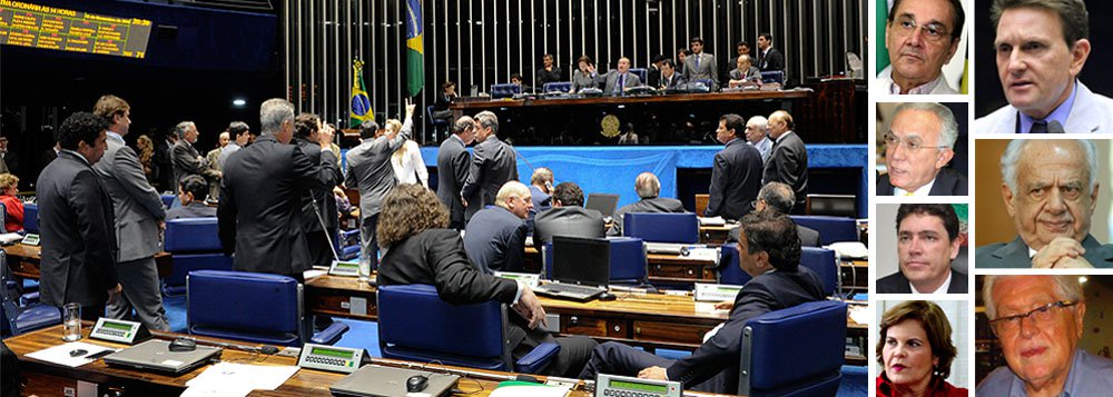 Conta é apenas de 2008 a 2012, segundo reportagem de O Estado de S. Paulo, que apurou gastos médios com tratamentos médicos e odontológicos de senadores, ex-senadores e, claro, seus parentes; moralizador José Agripino Maia (DEM-RN), pastor Marcelo Crivella (PR-RJ), botocado Milton Cabral (sim, este ex-senador cobrou do Senado duas aplicações do rejuvenescedor) e até intocável Pedro Simon espetaram contas de seus tratamentos no plano de saúde do Senado; ali é mesmo o paraíso na terra, mas até quando? (Foto: Marco Damiani) Conta é apenas de 2008 a 2012, segundo reportagem de O Estado de S. Paulo, que apurou gastos médios com tratamentos médicos e odontológicos de senadores, ex-senadores e, claro, seus parentes; moralizador José Agripino Maia (DEM-RN), pastor Marcelo Crivella (PR-RJ), botocado Milton Cabral (sim, este ex-senador cobrou do Senado duas aplicações do rejuvenescedor) e até intocável Pedro Simon espetaram contas de seus tratamentos no plano de saúde do Senado; ali é mesmo o paraíso na terra, mas até quando?