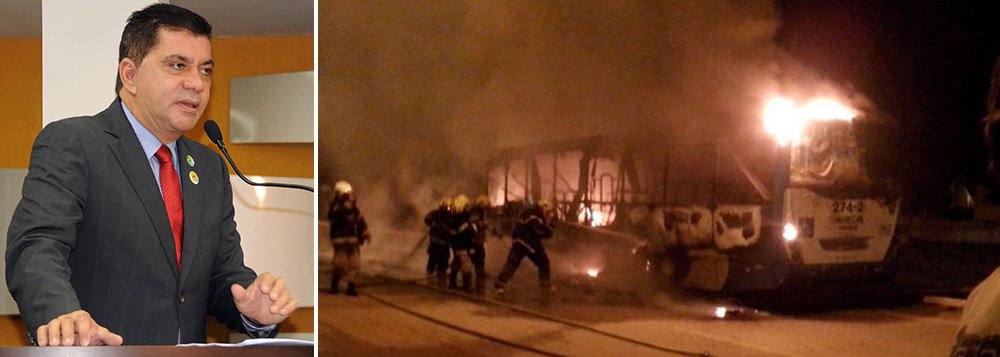 Os atentados ocorreram no último final de semana; dois veículos de transporte coletivo foram incendiados e outro foi alvejado com cinco tiros; a prefeitura ofereceu recompensa de R$ 15 mil para quem fornecesse informações que levassem à polícia a prender os criminosos; o denunciante receberá a recompensa, conforme prometido (Foto: Leonardo Lucena) Os atentados ocorreram no último final de semana; dois veículos de transporte coletivo foram incendiados e outro foi alvejado com cinco tiros; a prefeitura ofereceu recompensa de R$ 15 mil para quem fornecesse informações que levassem à polícia a prender os criminosos; o denunciante receberá a recompensa, conforme prometido