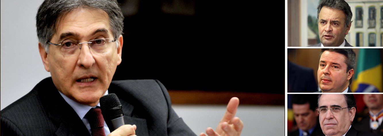 Peça orçamentária encaminhada nesta quinta-feira 12 pelo governador Fernando Pimentel, do PT, à Assembleia Legislativa de Minas Gerais desconstrói o discurso do 'choque de gestão' usado pelo senador Aécio Neves (PSDB-MG) na disputa presidencial de 2014; em vez de contas equilibradas, o estado que foi governado nos últimos 12 anos por Aécio, pelo senador Antonio Anastasia (PSDB-MG) e por Alberto Pinto Coelho, do PP, mas aliado dos tucanos, deixou um rombo de R$ 6 bilhões; "O governo passado apresentou uma peça orçamentária irreal", afirmou o secretário de Planejamento Helvécio Magalhães, que apontou receitas superestimadas em R$ 4 bilhões e despesas omitidas de R$ 2 bilhões; Pimentel classificou como 'grave' a situação financeira de Minas (Foto: Leonardo Attuch) Peça orçamentária encaminhada nesta quinta-feira 12 pelo governador Fernando Pimentel, do PT, à Assembleia Legislativa de Minas Gerais desconstrói o discurso do 'choque de gestão' usado pelo senador Aécio Neves (PSDB-MG) na disputa presidencial de 2014; em vez de contas equilibradas, o estado que foi governado nos últimos 12 anos por Aécio, pelo senador Antonio Anastasia (PSDB-MG) e por Alberto Pinto Coelho, do PP, mas aliado dos tucanos, deixou um rombo de R$ 6 bilhões; "O governo passado apresentou uma peça orçamentária irreal", afirmou o secretário de Planejamento Helvécio Magalhães, que apontou receitas superestimadas em R$ 4 bilhões e despesas omitidas de R$ 2 bilhões; Pimentel classificou como 'grave' a situação financeira de Minas