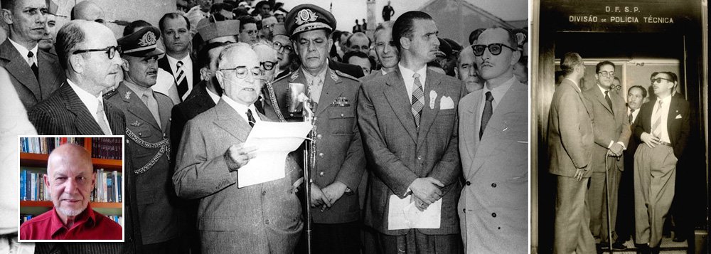 Segundo o professor Marino Boeira, "como em 54, usando um pretexto correto de combater a corrupção, o que atende o desejo da maioria da população, os novos investigadores não escondem que seu objetivo maior é eliminar um governo, que mal ou bem, foi o escolhido pela maioria da população brasileira" (Foto: Roberta Namour) Segundo o professor Marino Boeira, "como em 54, usando um pretexto correto de combater a corrupção, o que atende o desejo da maioria da população, os novos investigadores não escondem que seu objetivo maior é eliminar um governo, que mal ou bem, foi o escolhido pela maioria da população brasileira"