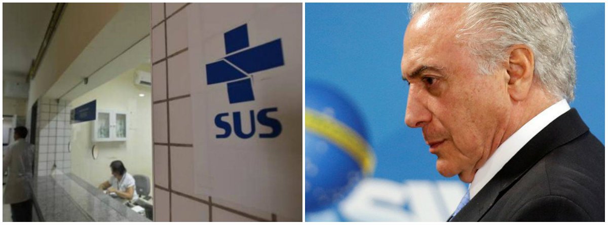Temer cede à indústria de remédios e causa prejuízo de bilhões ao SUS (Foto: Dir.: Adriano Machado - Reuters) Temer cede à indústria de remédios e causa prejuízo de bilhões ao SUS