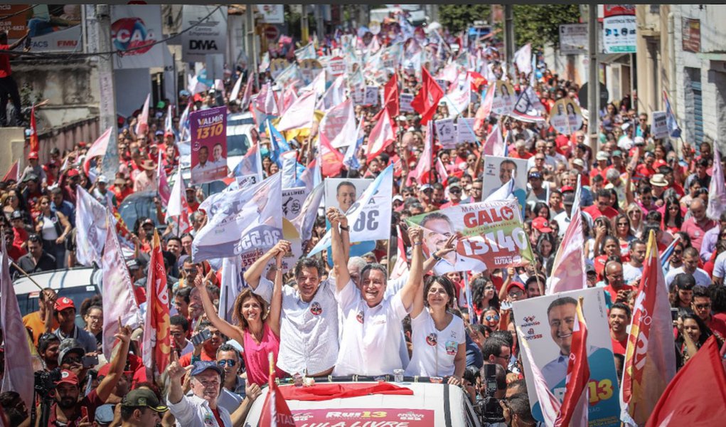 Ibope: Haddad salta 28 pontos e lidera com 33% na Bahia Ibope: Haddad salta 28 pontos e lidera com 33% na Bahia