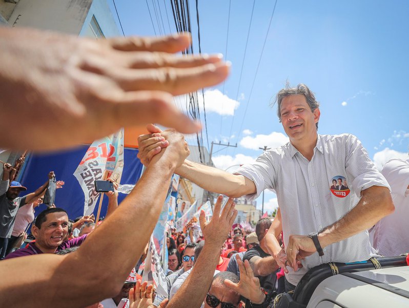 Em editorial, jornal destaca ascensão de Fernando Haddad (Foto: Ricardo Stuckert) Em editorial, jornal destaca ascensão de Fernando Haddad