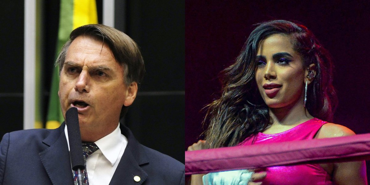 Por suposto apoio a Bolsonaro, Anitta é criticada por fãs Por suposto apoio a Bolsonaro, Anitta é criticada por fãs