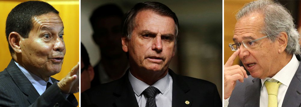 Bolsonarismo em crise: Mourão contesta Paulo Guedes e volta da CPMF Bolsonarismo em crise: Mourão contesta Paulo Guedes e volta da CPMF