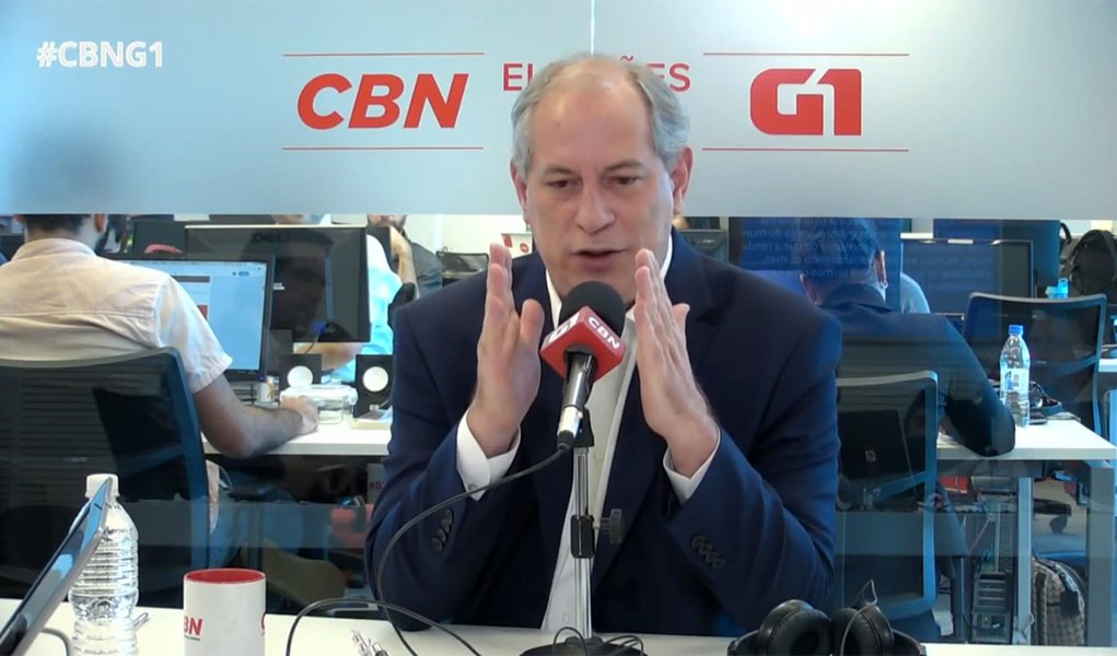 Ciro: Alckmin vendeu a alma por tempo de TV e paga preço amargo (Foto: Reprodução) Ciro: Alckmin vendeu a alma por tempo de TV e paga preço amargo