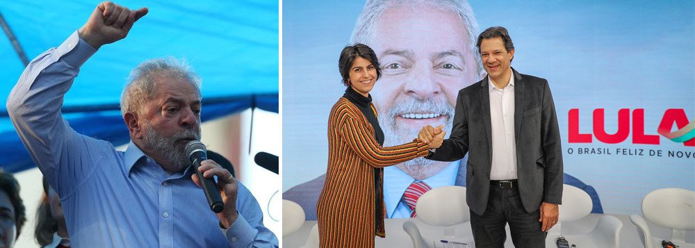 Ibope atesta que Lula, preso político, comanda eleição da cadeia (Foto: Ricardo Stuckert) Ibope atesta que Lula, preso político, comanda eleição da cadeia