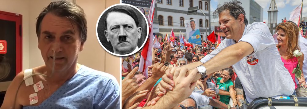 Blitzkrieg de Bolsonaro ameaça Haddad no primeiro turno Blitzkrieg de Bolsonaro ameaça Haddad no primeiro turno