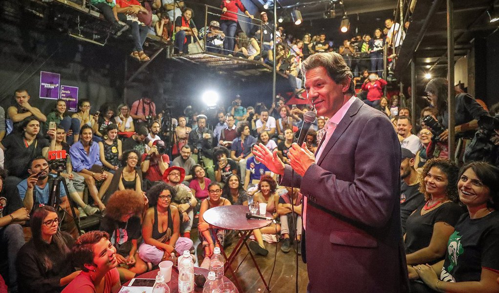 Haddad afirma que deslegitimação da eleição já levou ao caos (Foto: Ricardo Stuckert) Haddad afirma que deslegitimação da eleição já levou ao caos