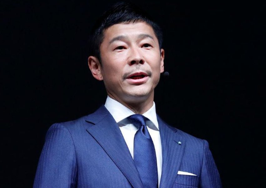 Japonês magnata da moda Maezawa será primeiro passageiro de voo particular à Lua Japonês magnata da moda Maezawa será primeiro passageiro de voo particular à Lua