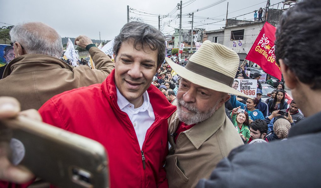 PT contesta Judiciário em programa e Haddad jura lealdade a Lula (Foto: Joao Valerio) PT contesta Judiciário em programa e Haddad jura lealdade a Lula