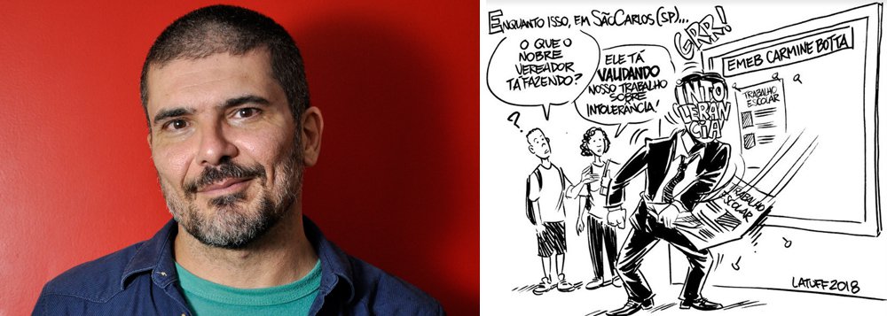 Latuff repudia ação polêmica de vereadores em escola: ‘intimidação não vai nos calar’ Latuff repudia ação polêmica de vereadores em escola: ‘intimidação não vai nos calar’