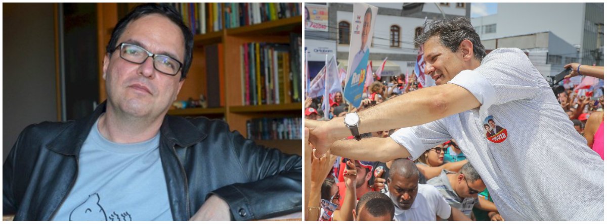 Luis Felipe Miguel: Haddad deve crescer ainda mais (Foto: Dir.: Stuckert) Luis Felipe Miguel: Haddad deve crescer ainda mais
