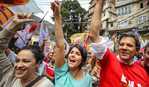 Hora da decisão, voto Haddad-Manuela! (Foto: Ricardo Stuckert) Hora da decisão, voto Haddad-Manuela!