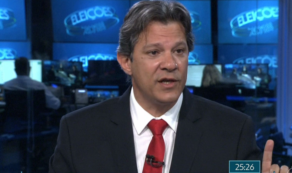 O Brasil acorda sábado com um grande líder: Fernando Haddad O Brasil acorda sábado com um grande líder: Fernando Haddad