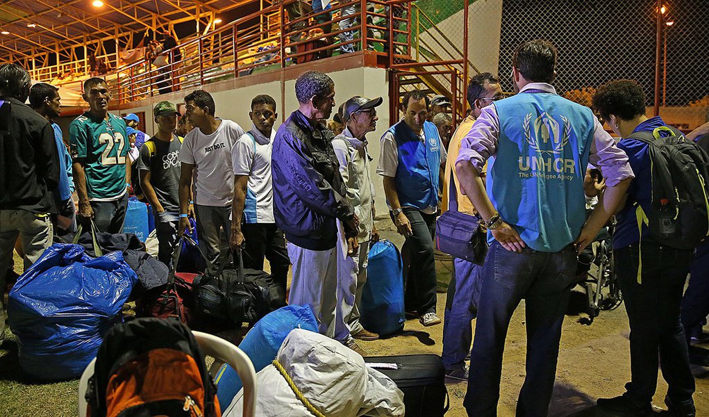 Boatos alimentam conflito com venezuelanos em região de fronteira (Foto: Antônio Cruz/Agência Brasil) Boatos alimentam conflito com venezuelanos em região de fronteira