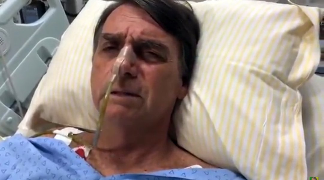 Acossado por Haddad, Bolsonaro já fala em fraude nas eleições (Foto: Reprodução/YouTube) Acossado por Haddad, Bolsonaro já fala em fraude nas eleições