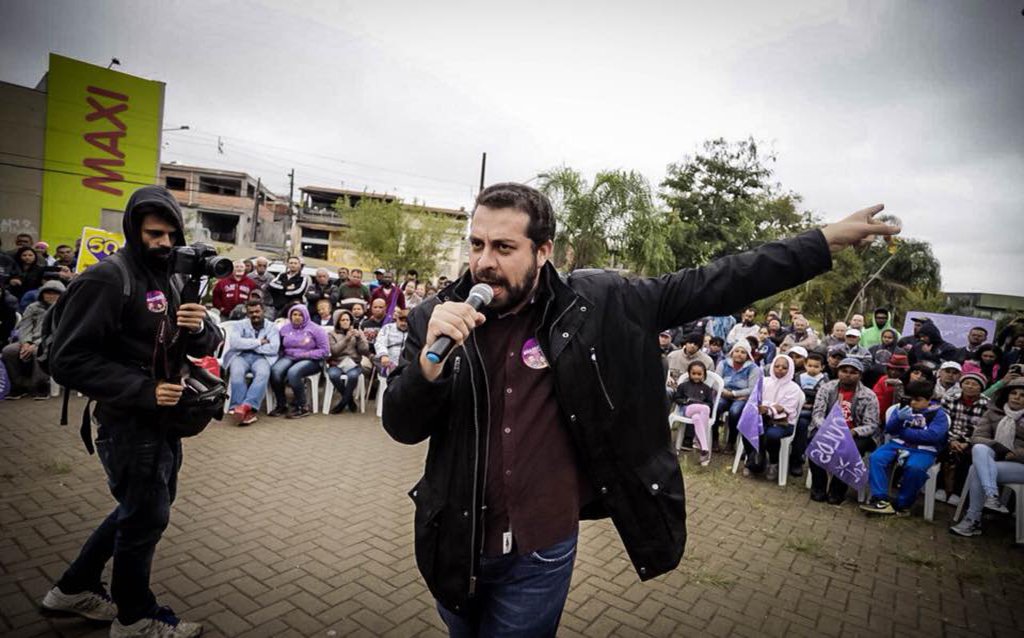 Boulos: as mulheres estão sendo a maior força contra o atraso e o ódio (Foto: Divulgação) Boulos: as mulheres estão sendo a maior força contra o atraso e o ódio
