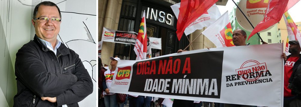 Carlos Gabas: muitos idosos cometem suicídio com previdência privada Carlos Gabas: muitos idosos cometem suicídio com previdência privada