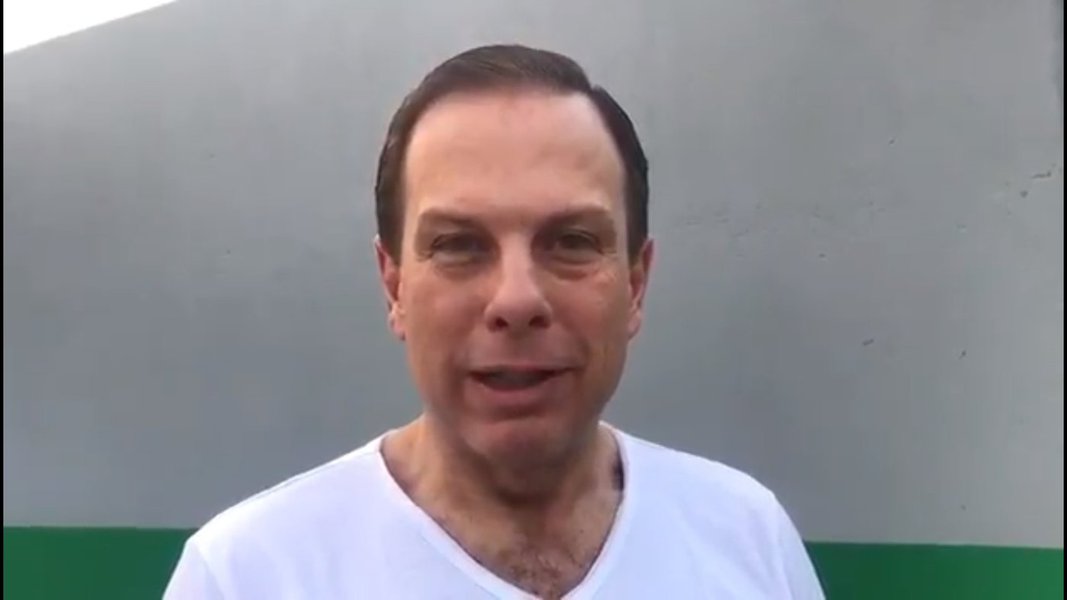 Doria já mostra desespero, aponta Fernando Brito (Foto: Reprodução) Doria já mostra desespero, aponta Fernando Brito