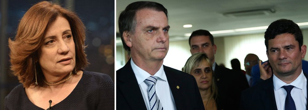 Miriam Leitão cobra de Moro e dos Bolsonaro explicação convincente sobre o caso Queiroz Miriam Leitão cobra de Moro e dos Bolsonaro explicação convincente sobre o caso Queiroz