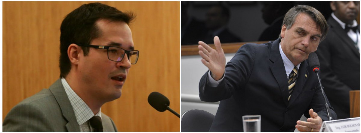 Deltan Dallagnol não quer que Lava Jato investigue escândalo dos Bolsonaro Deltan Dallagnol não quer que Lava Jato investigue escândalo dos Bolsonaro