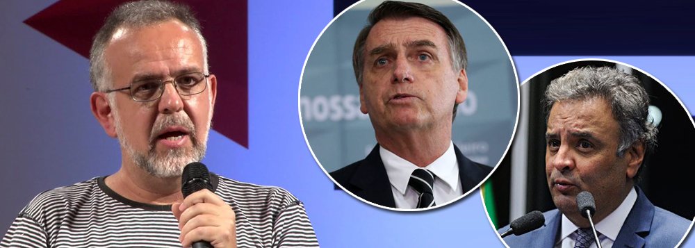 Kiko Nogueira: Bolsonaro é o Aécio amanhã Kiko Nogueira: Bolsonaro é o Aécio amanhã