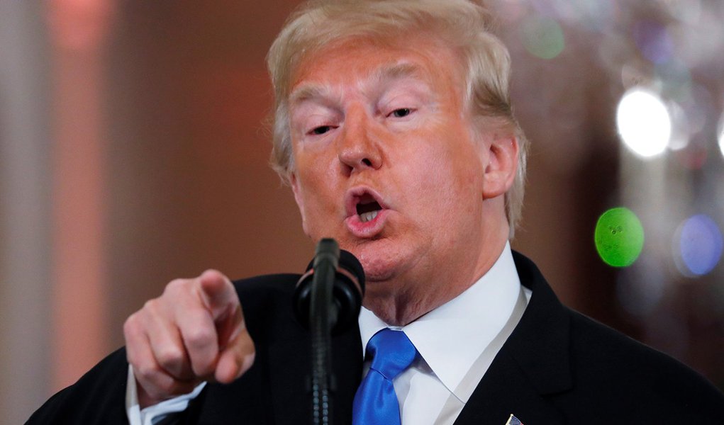 Trump ameaça: se Democratas não aprovarem muro, militares construirão (Foto: REUTERS/Kevin Lamarque) Trump ameaça: se Democratas não aprovarem muro, militares construirão