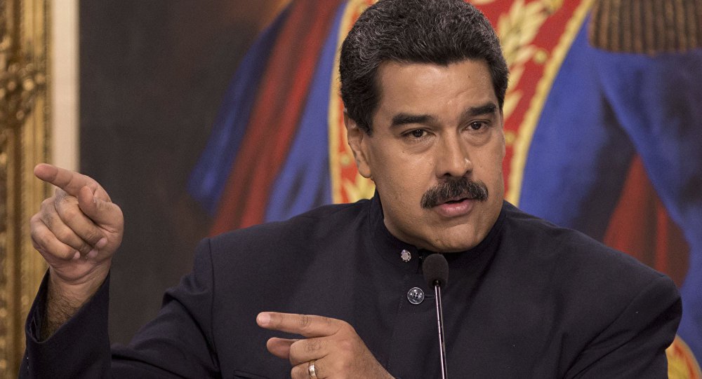 EUA podem tentar golpe na Venezuela, acusa Maduro EUA podem tentar golpe na Venezuela, acusa Maduro