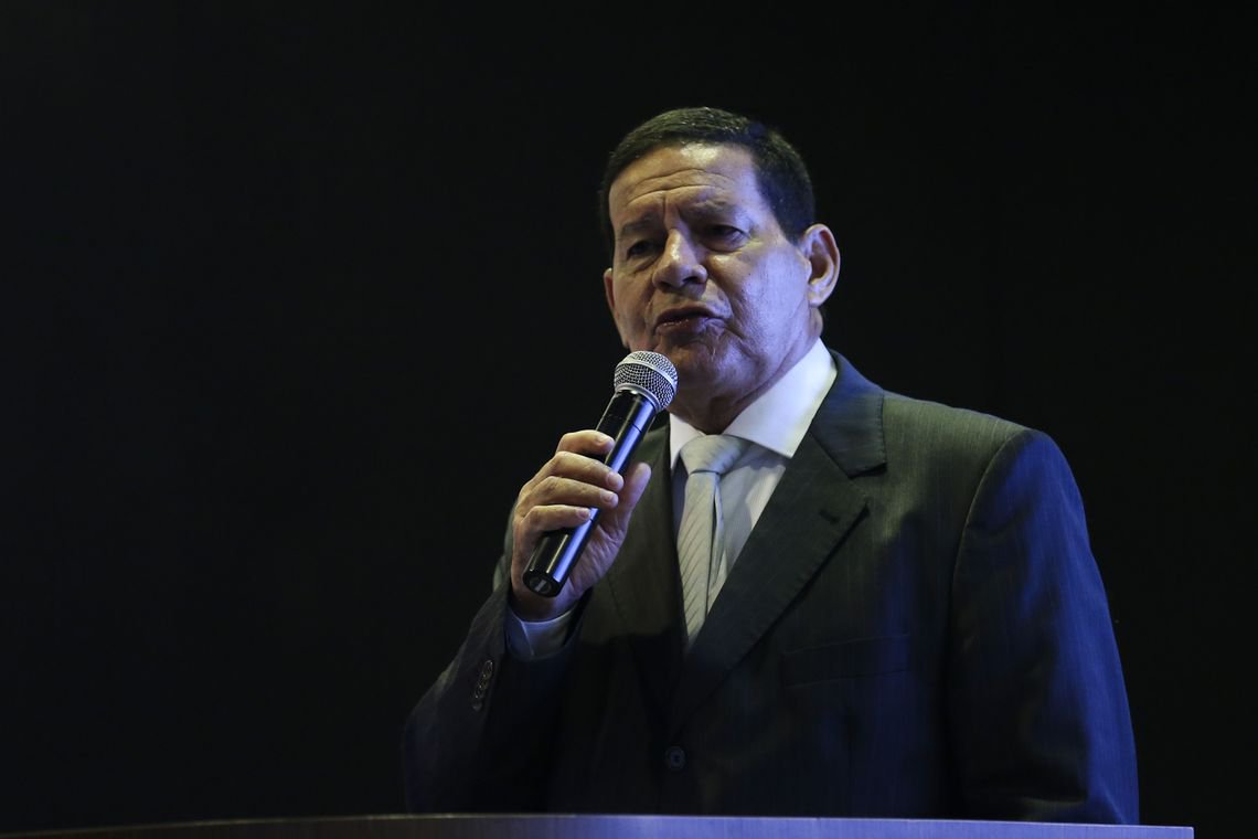 Mourão cobra explicação sobre o bolsogate (Foto: José Cruz/Agência Brasil ) Mourão cobra explicação sobre o bolsogate