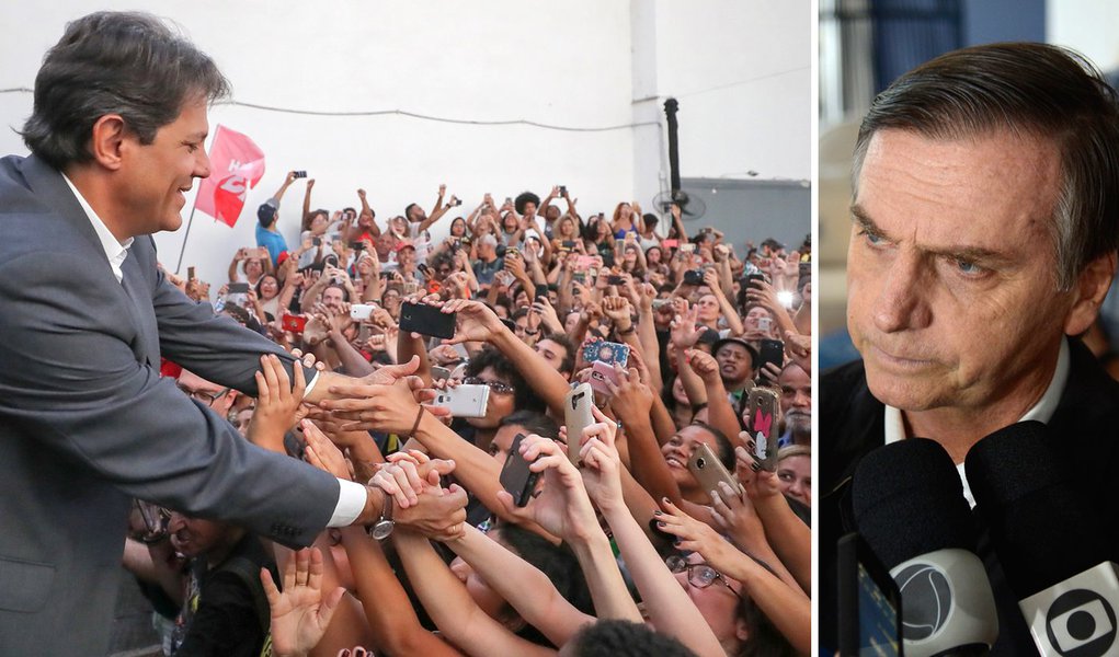 Haddad venceria eleição se dados do Coaf vazassem quando Bolsonaro ficou sabendo deles (Foto: Ricardo Stuckert | ABr) Haddad venceria eleição se dados do Coaf vazassem quando Bolsonaro ficou sabendo deles