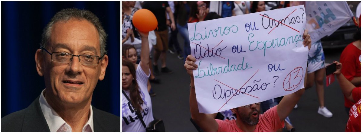 Maringoni questiona: de onde veio o torpedo contra os Bolsonaro? (Foto: Beto Oliveira/Mídia Ninja) Maringoni questiona: de onde veio o torpedo contra os Bolsonaro?
