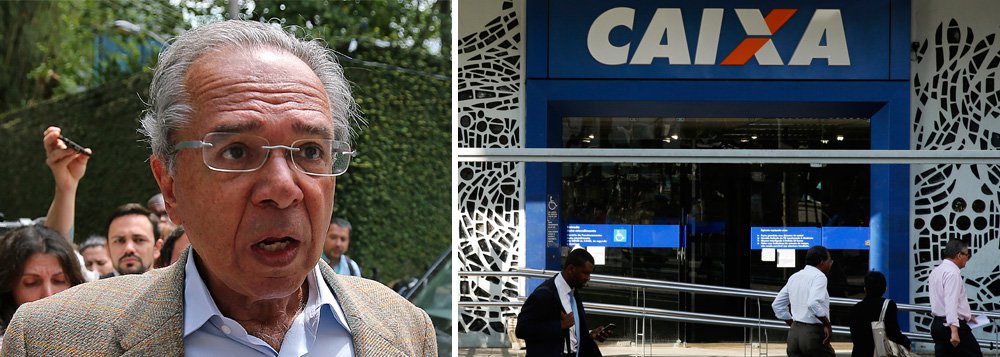 Defendida por Guedes, privatização da Caixa devastaria políticas sociais Defendida por Guedes, privatização da Caixa devastaria políticas sociais