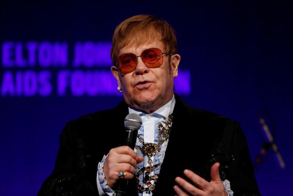 Elton John: precisamos quebrar o estigma com HIV/Aids (Foto: Reuters) Elton John: precisamos quebrar o estigma com HIV/Aids