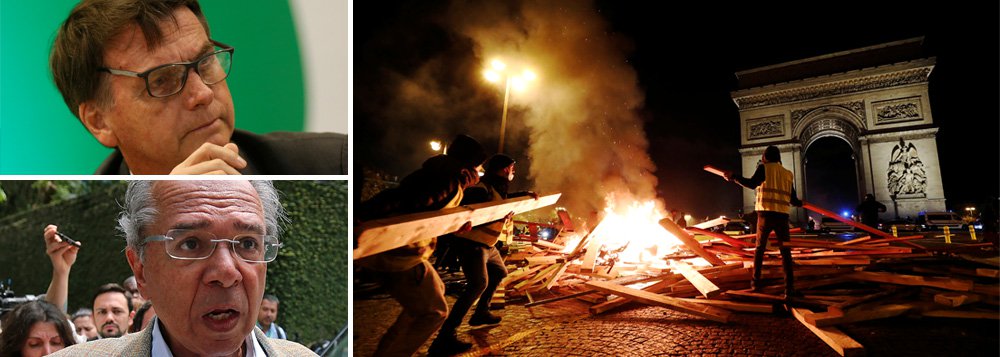 Revolta na França, crise do liberalismo, paralisia da esquerda Revolta na França, crise do liberalismo, paralisia da esquerda