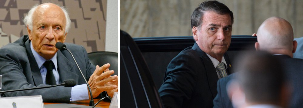 Ricupero: Ideologia de Bolsonaro é tosca e pode prejudicar Brasil Ricupero: Ideologia de Bolsonaro é tosca e pode prejudicar Brasil