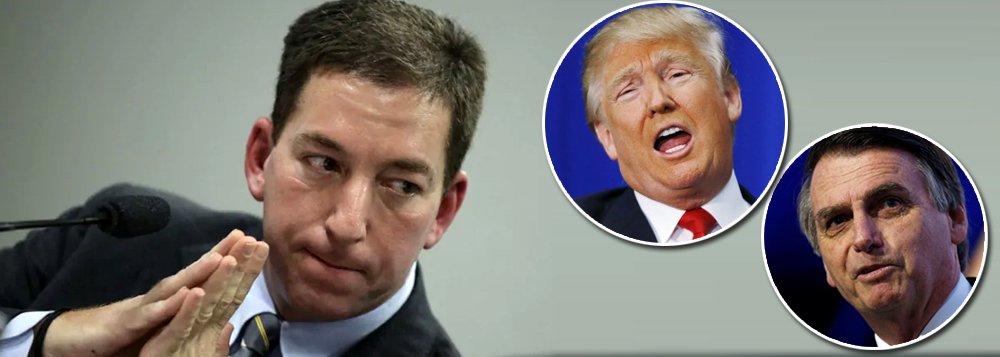 Glenn Greenwald: Bolsonaro é muito mais perigoso do que Trump Glenn Greenwald: Bolsonaro é muito mais perigoso do que Trump