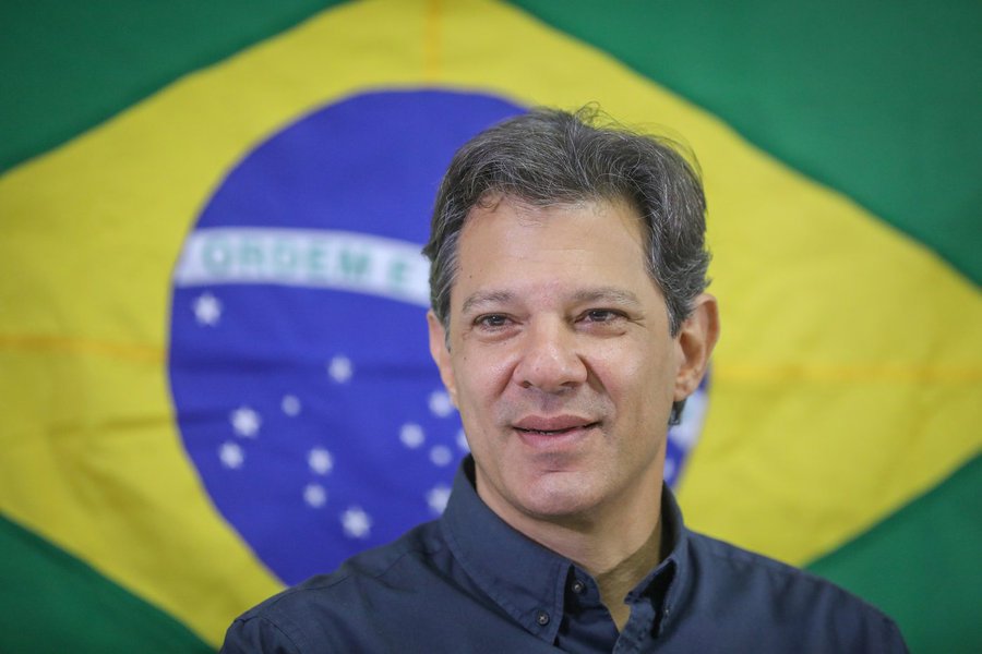 Para 46%, Haddad deve ser o candidato em 2022 (Foto: Ricardo Stuckert) Para 46%, Haddad deve ser o candidato em 2022