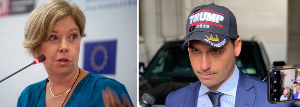 Eliane duvida das chances de sucesso do 'chanceler' Eduardo Bolsonaro Eliane duvida das chances de sucesso do 'chanceler' Eduardo Bolsonaro