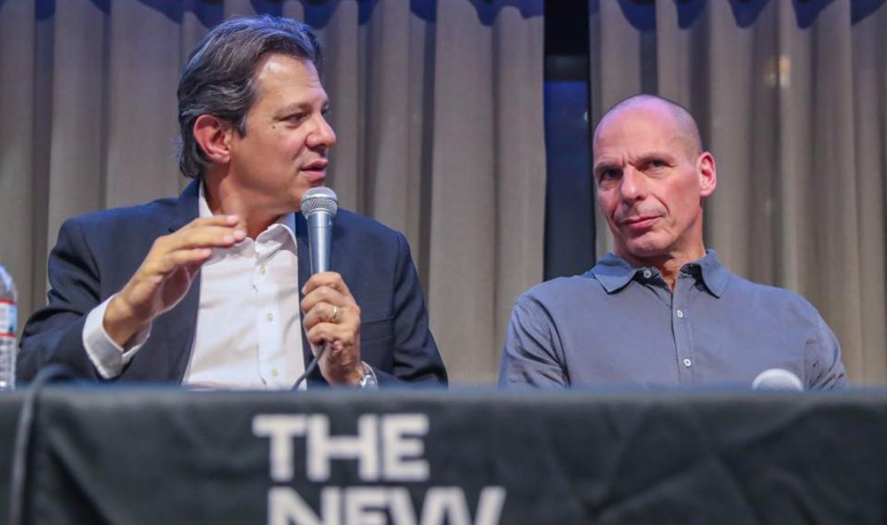 Líder do PT e com palco global, Haddad traça saídas para a democracia (Foto: Ricardo Stuckert) Líder do PT e com palco global, Haddad traça saídas para a democracia